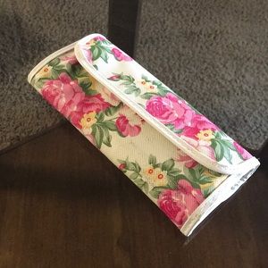 Floral Makeup Brush Travel Case